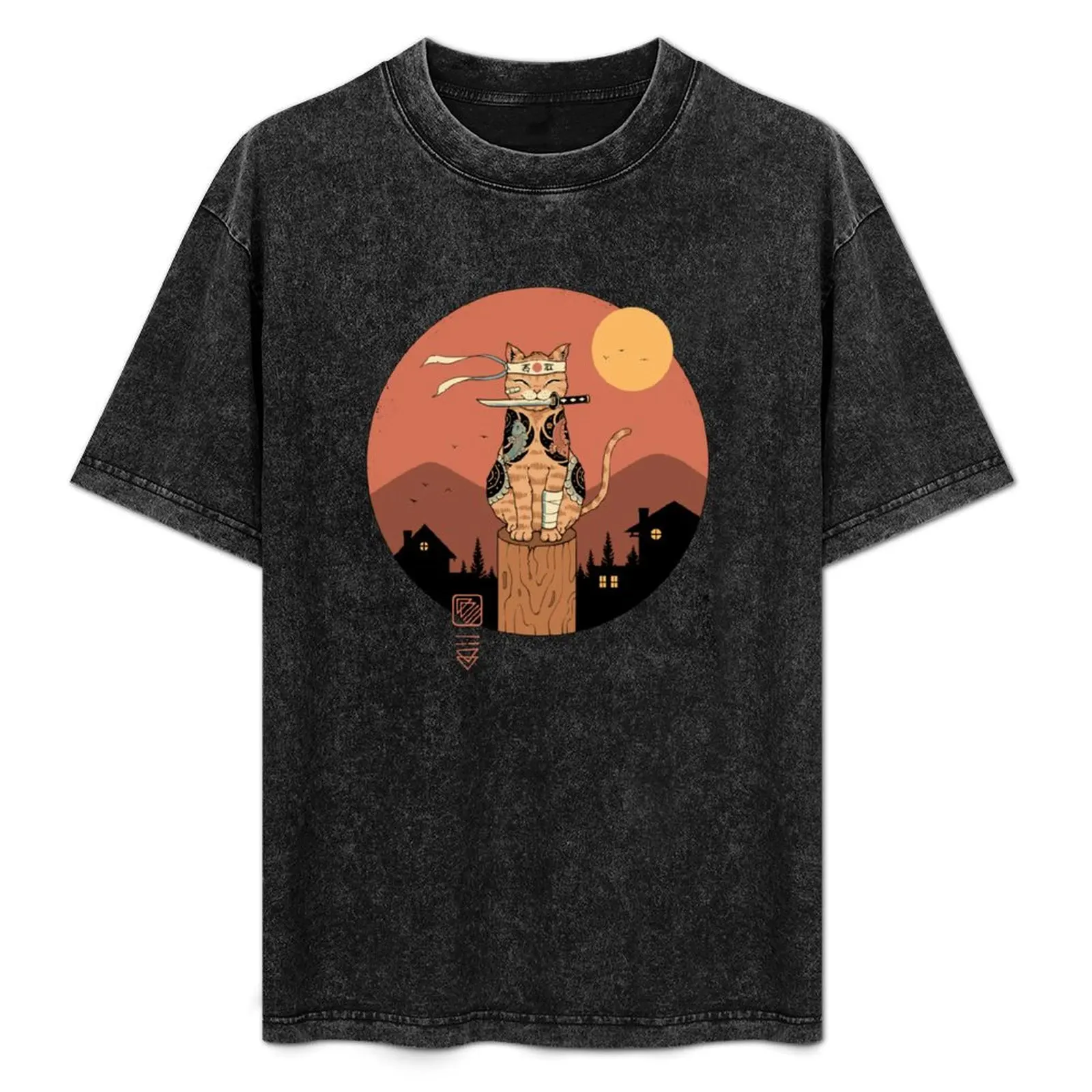 Camiseta Catana Ninja tamanho grande, camiseta simples