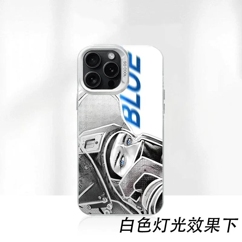 Gioco di tiro Custodia per telefono in oro rosa per iPhone 11 12 13 14 15 16 17 Pro Max Plus mini Air 17Pro Cover antiurto