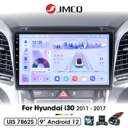 Car Radio For Hyundai i30 Grand Elantra Grant 2011 2012 2013 2014 2015 2016 2017 Android 12 Carplay Multimidia Video Player Navi