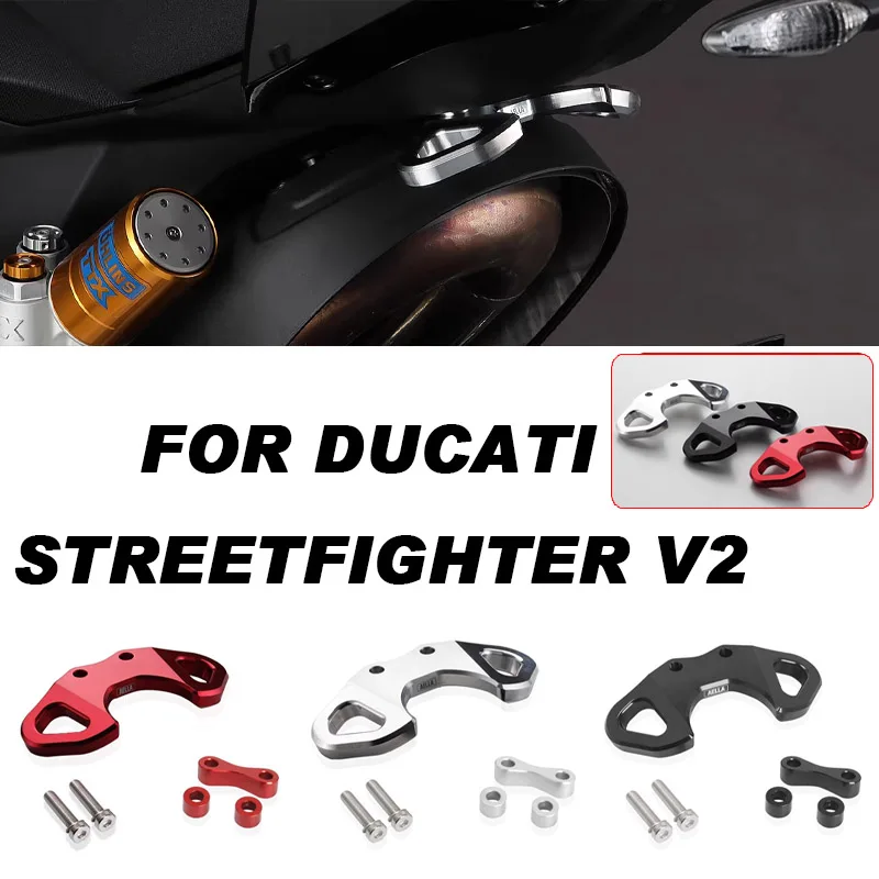

moto accesorios For Ducati Panigale V2/Streetfighter V2 Lashing Brackets&Hooks–Strap,Traction&Trailer Mounts:Sturdy,Precise Fit