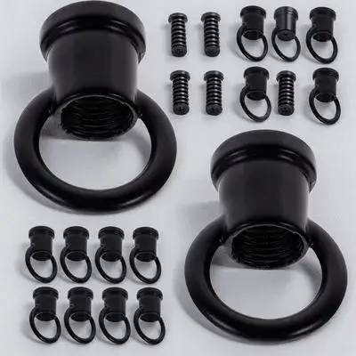 

20 шт. крючков для потолочного крепления подвесных светильников, цинковый сплав, крепления для люстр и хрустальных ламп, простая установка