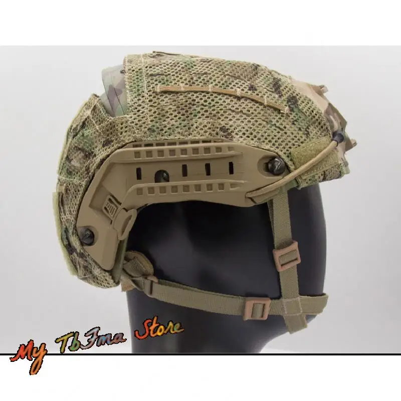 FMA Tactical Airframe Helmet Cloth AF Camouflage Helmet Cover AF/CP 2 In 1 Special Mesh Helmet Cloth TB1282