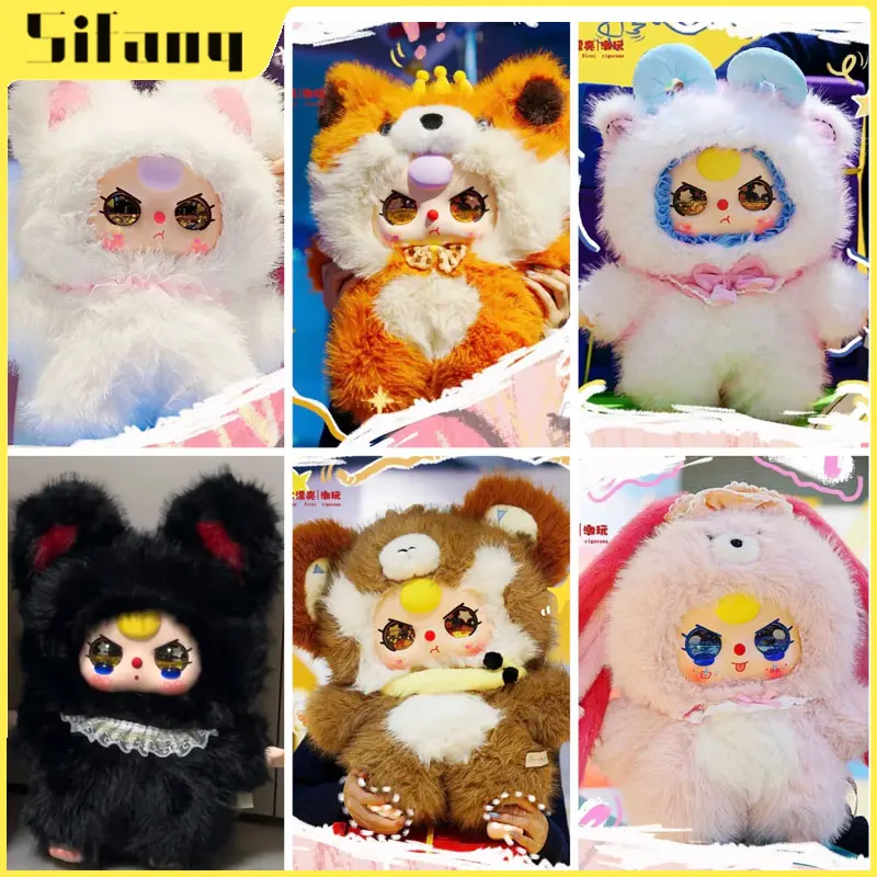 

Limited Edition Kawaii Action Figure - Baby Three Ai 800% Vinyl Doll Telling A Story In English Trendy Blind Box Kids Gift