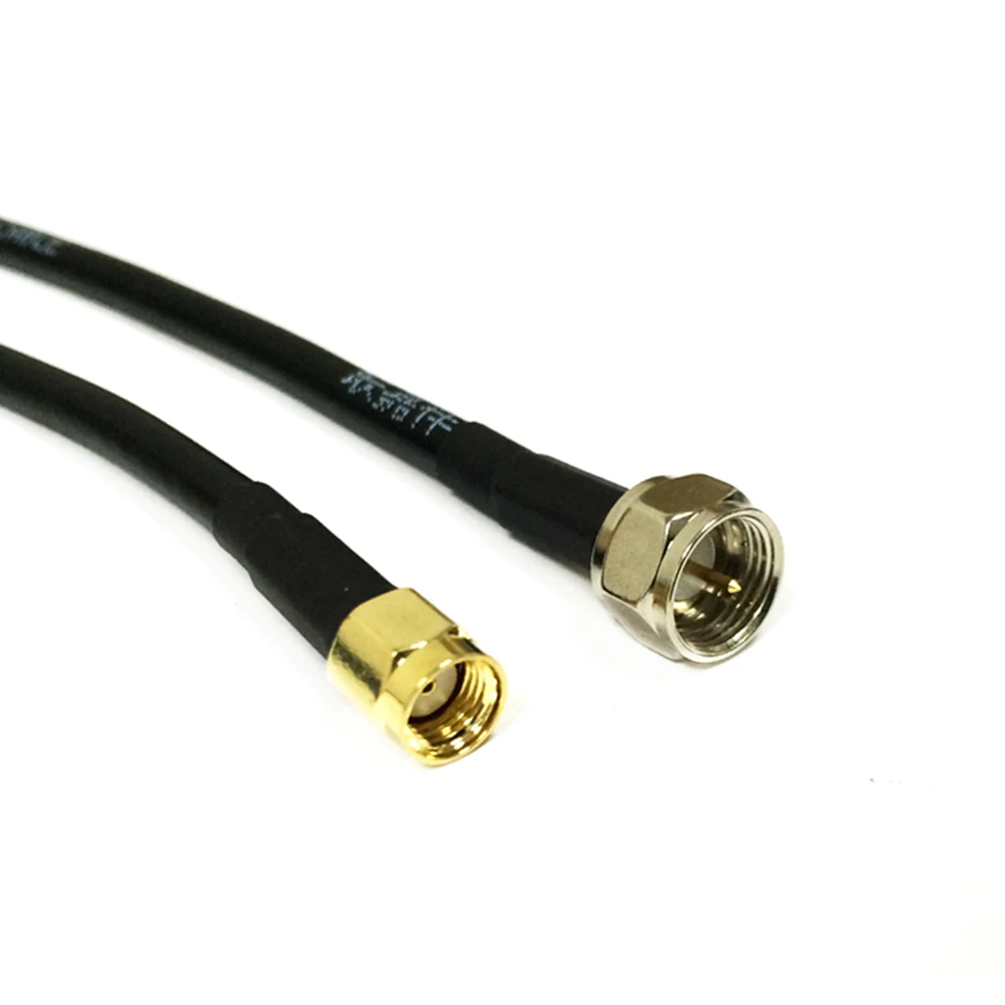 Rp Sma Plug Binnengat Naar F Mannelijke Rf Coax Kabeladapter Rg58 50Cm/100Cm 1M Pigtail Groothandel