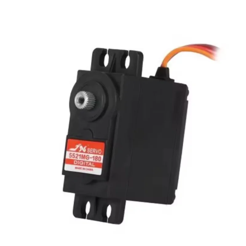 JX Servo PDI-5521MG 4.8-6V 20KG High Precision Metal Gear Digital Standard Servo 180 Degree for RC Car Helicopter Boat Airplane