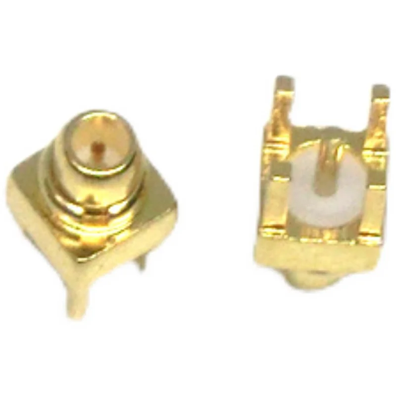 MMCX-JE RF male seat PCB Panel fixing base, antenna earphone cable male and female base plug MMCX Male pin