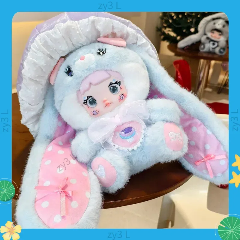 In Voorraad Echte Nommi 400% Paddestoel Hoed Serie Blind Box Woondecoratie Kleine Konijn Pop Vakantie Verrassing Giftcute Knuffel