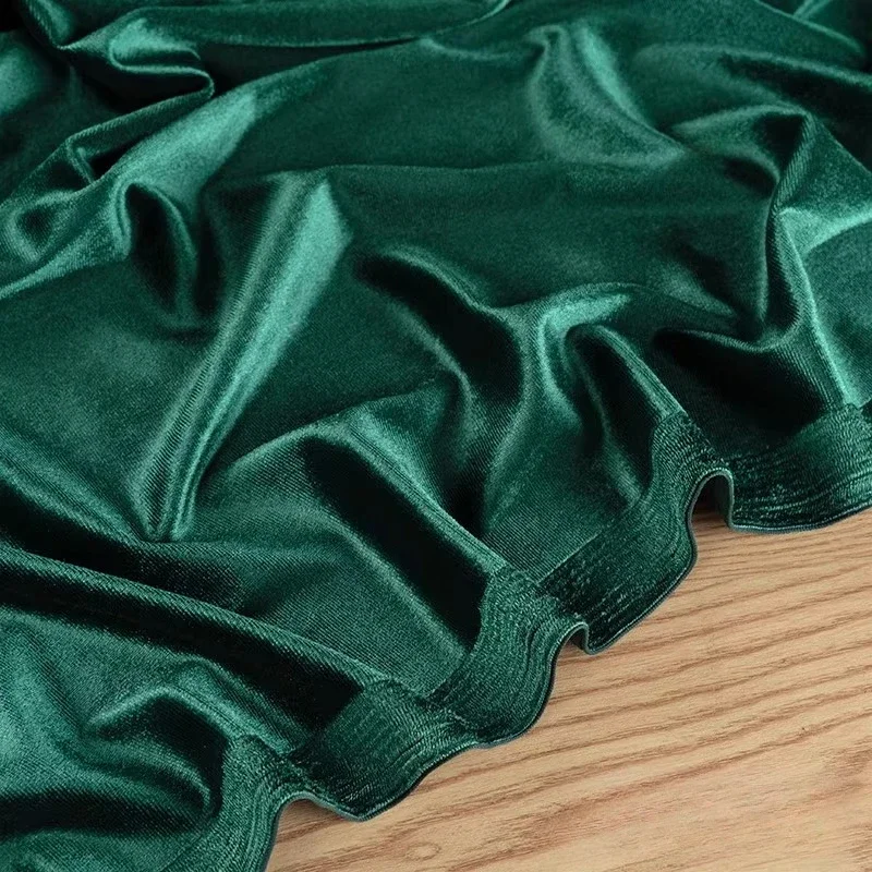 Soft and smooth velvet fabric DIY background fabric wedding party decoration curtain fabric drape clothing DIY sewing material