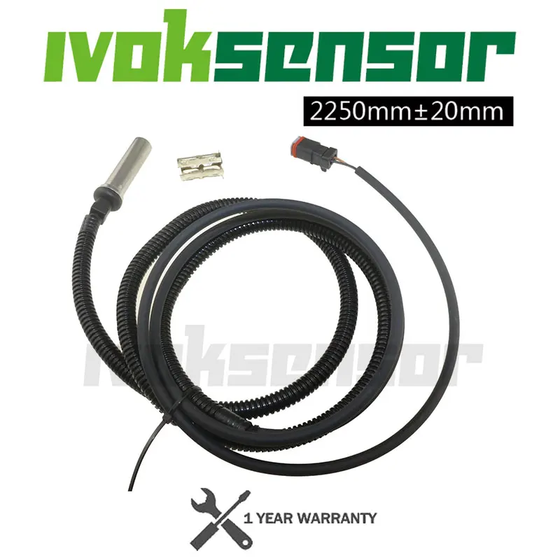 مستشعر ABS أمامي لـ WABCO 4410323520 4410323270 RENAULT MAGNUM PREMIUM VOLVO FE FL 7421363497 21363497 L = 2250 مللي متر/- 20 مللي متر #1