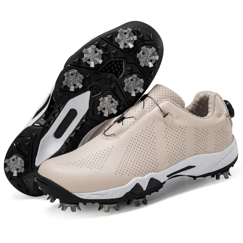2026 Golf Shoes Professional Spikes Golf Sneakers Outdoor Walking Sneakers Comfortable Athletic Footwears - view 2