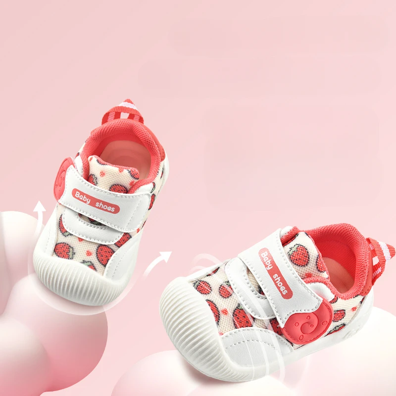 Baby Shoe Spring Autumn Soft Sole Walking Shoes for Girls Lovely Casual Shoes for Kids Breathable Boy Toddler Shoes Zapatos Bebe