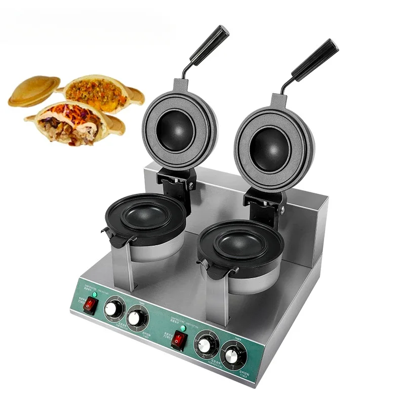 Electric 2600W Burger Waffle Maker Restaurant Household Burger Ice Cream Sandwich Heating Plate BBQ Snacks