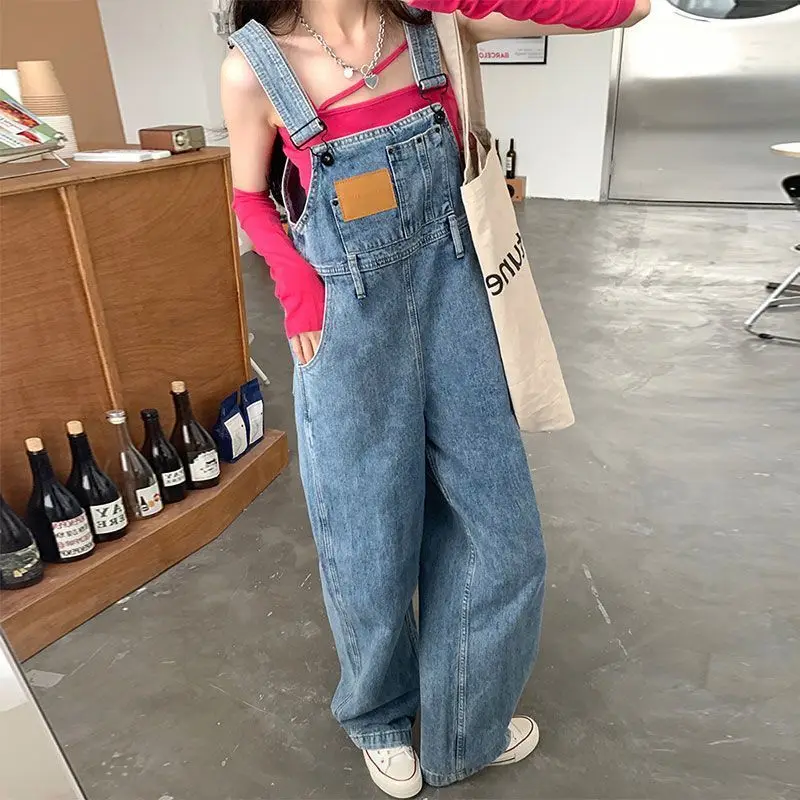 

Chic Women'S Jumpsuits Plus Size Overalls Slanted Shirring Tiedye Distressed Eyelet Wrapped Slit Skew Fulllength Washed