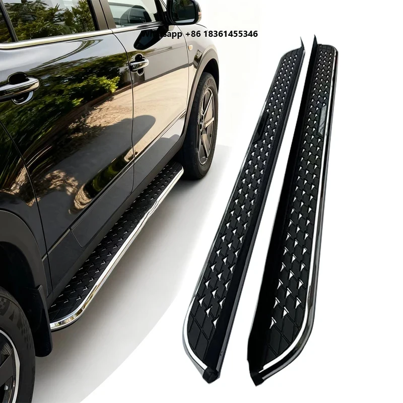 High Quality Aluminum Running Boards Side Steps Fit 3008 2016-2022 With Mounting Brackets