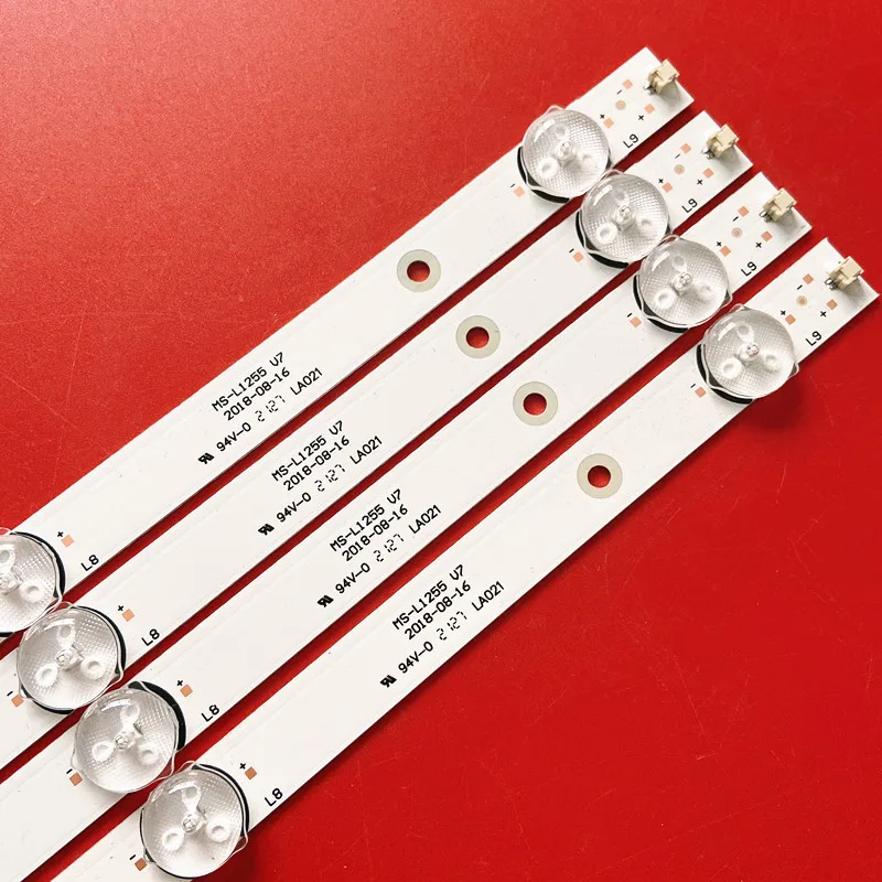 

LED Backlight strip 9 lamp for CT-8250 UHD K50DLX9US PU50S7XL MS-L1255 V7 CX500DLEDEM HL-00500A30-0901S-04 50LEM-1027/FTS2C 1070