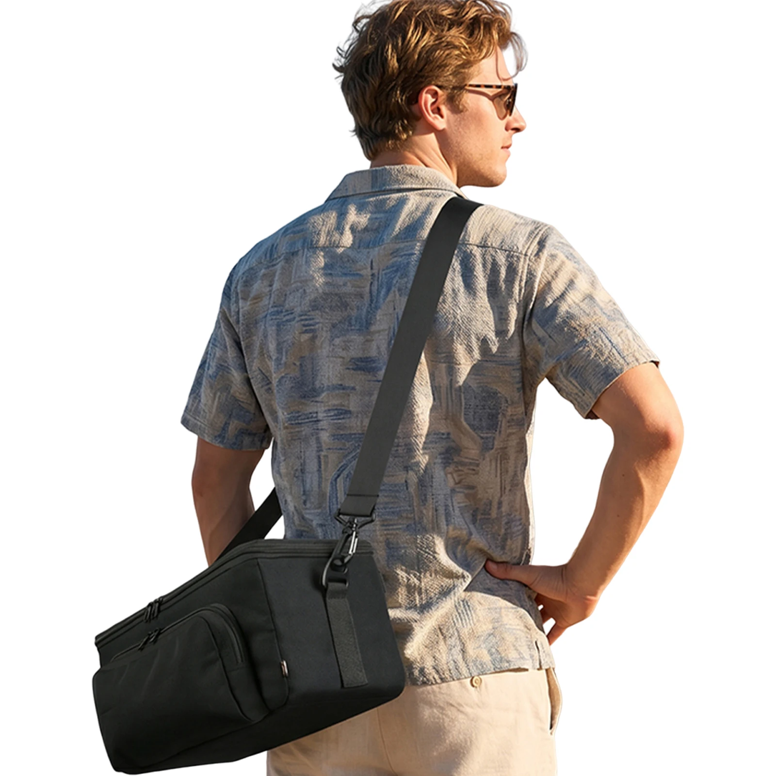 Nylon Hard Storage Cases for JBL Xtreme 5 Speaker Use Carrying Case with Adjustable Strap and Dual Zipper Large Capacity