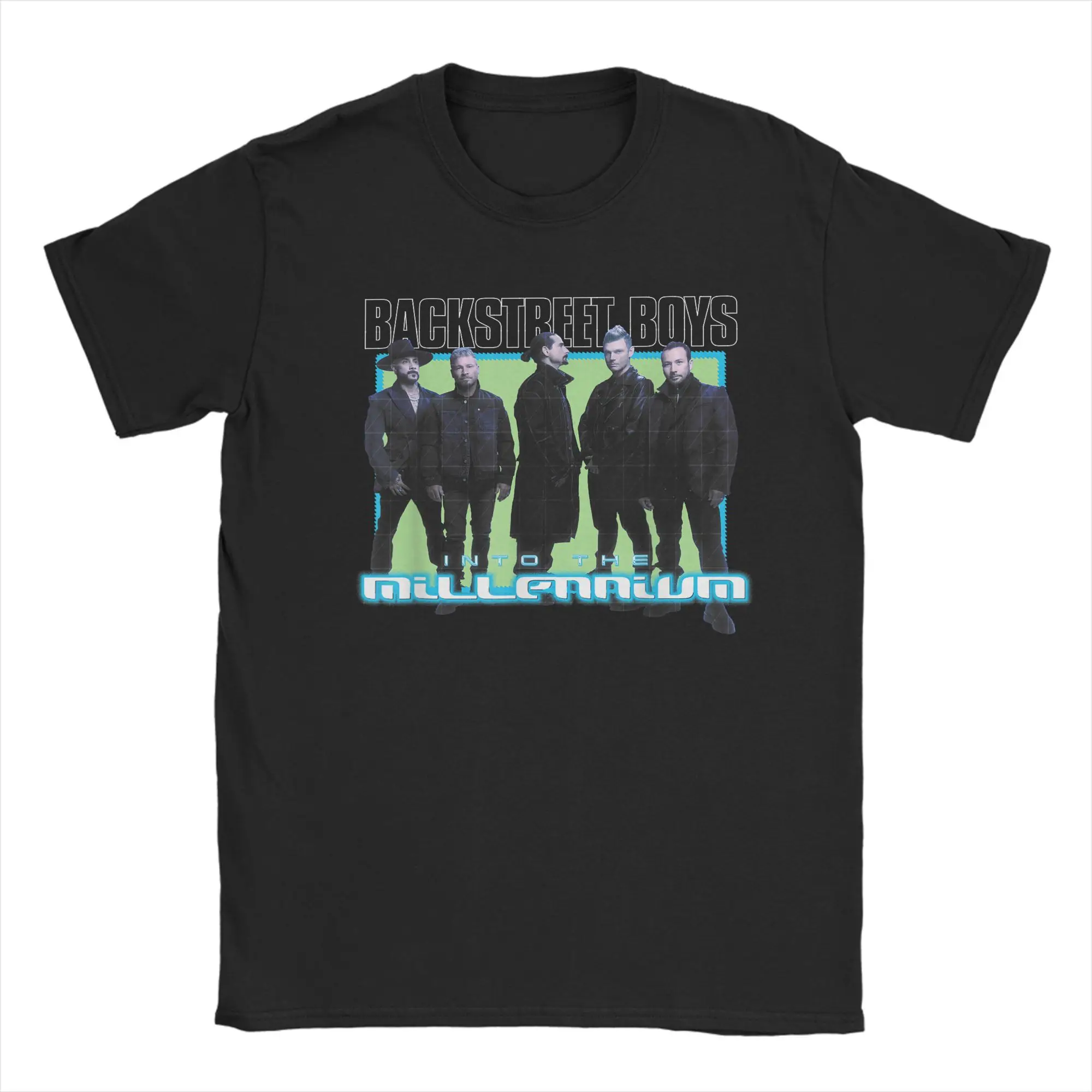 

Повседневные футболки Backstreet Boys Las Vegas Residency 11 июля для мужчин, хлопковая футболка с круглым вырезом, футболка с короткими рукавами, одежда