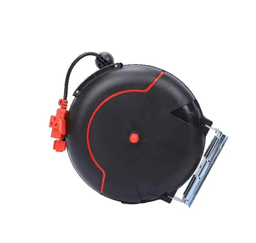 Non Rust Outdoor Automatic Retractable Wall Mounted Air Hose Reel for Garden Water High Pressure Cleaning