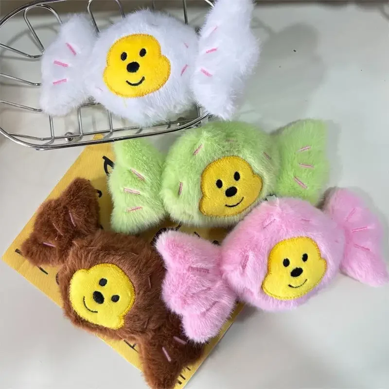 الإبداعية لطيف الحلوى القرد الحيوانات أفخم دمية محشوة اللعب المفاتيح قلادة حقيبة Charms ظهره حلي معلقة الهدايا كيرينغ