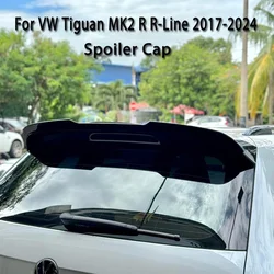 For Volkswagen Tiguan MK2.5 R-Line R 2017-2024 MAXTON Style Spoiler Cap Bodykit Rear Trunk Boot Roof Lip Spoiler Wing Tuning