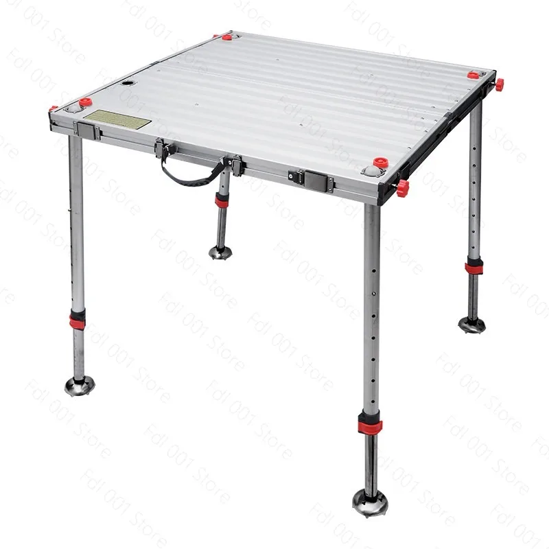 Aluminum Alloy 민물좌대 Ultra Light Fishing Platform Foldable Thickened Fish Sediment Freshwater