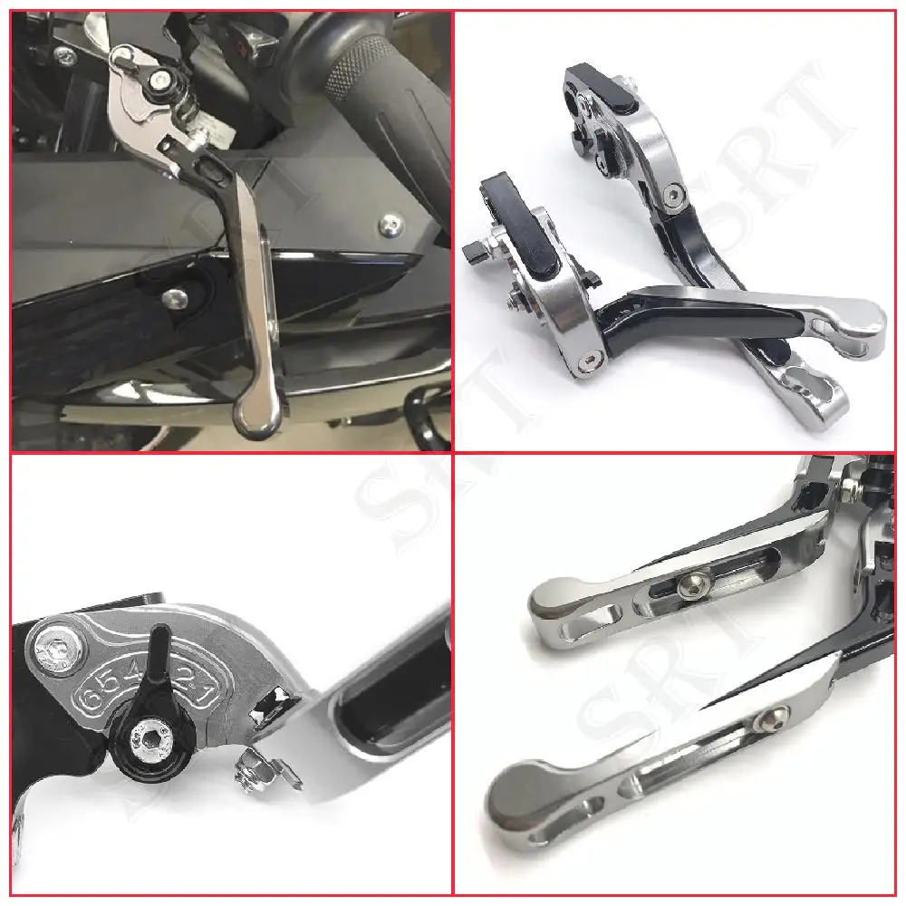 Fit For Honda VT 750 Shadow Phantom Spirit Motorcycle Adjustable Folding Extendable Brake Handle Clutch Levers VT750 2009-2019