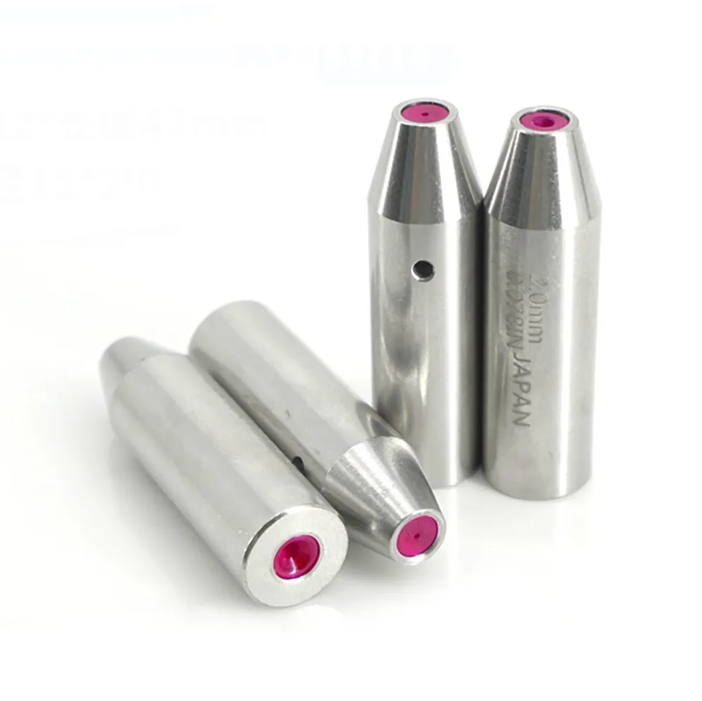 EDM Electrode Drill Guide, 12mm X 42mm Ruby, Electrode Guides, EDM Drilling Parts Tube Guides 12*42mm 1pc