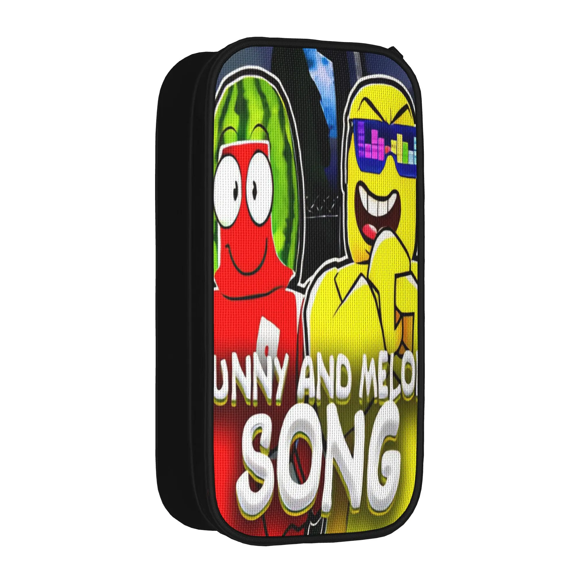 Creative Sunny and Melon Pencil Case  Pencil Pouch Pen Box for Girls Boys Large Storage Bag Students School Gift Accessories