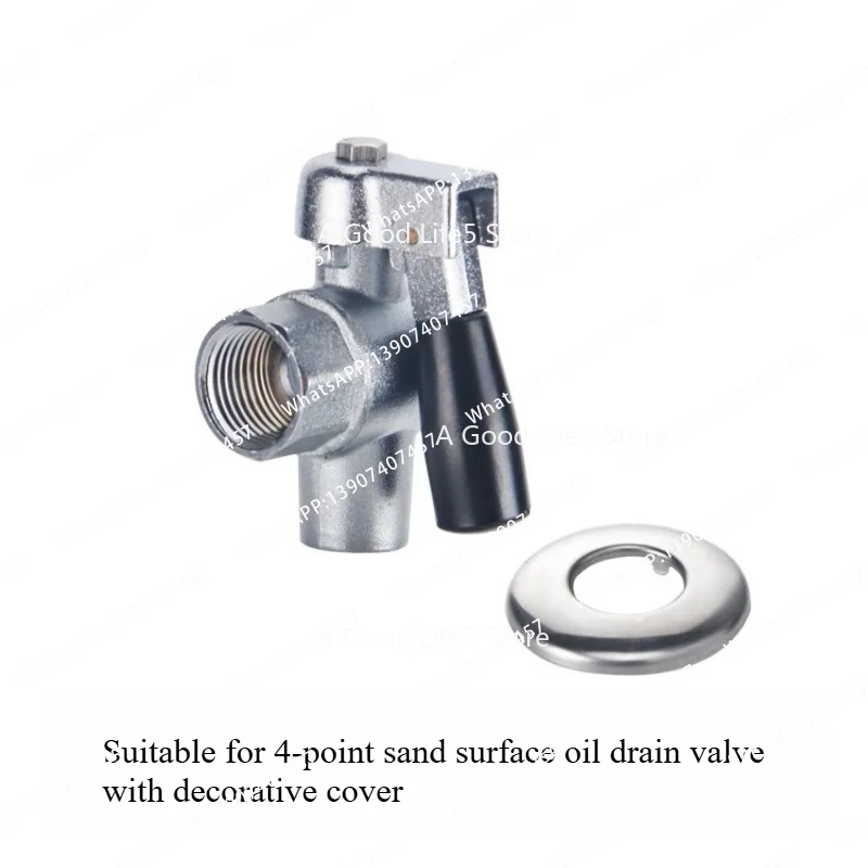Applicable To 4  6 Minutes 1 Inch Electric Fryer Drain Valve Oil Leakage Switch Accessories