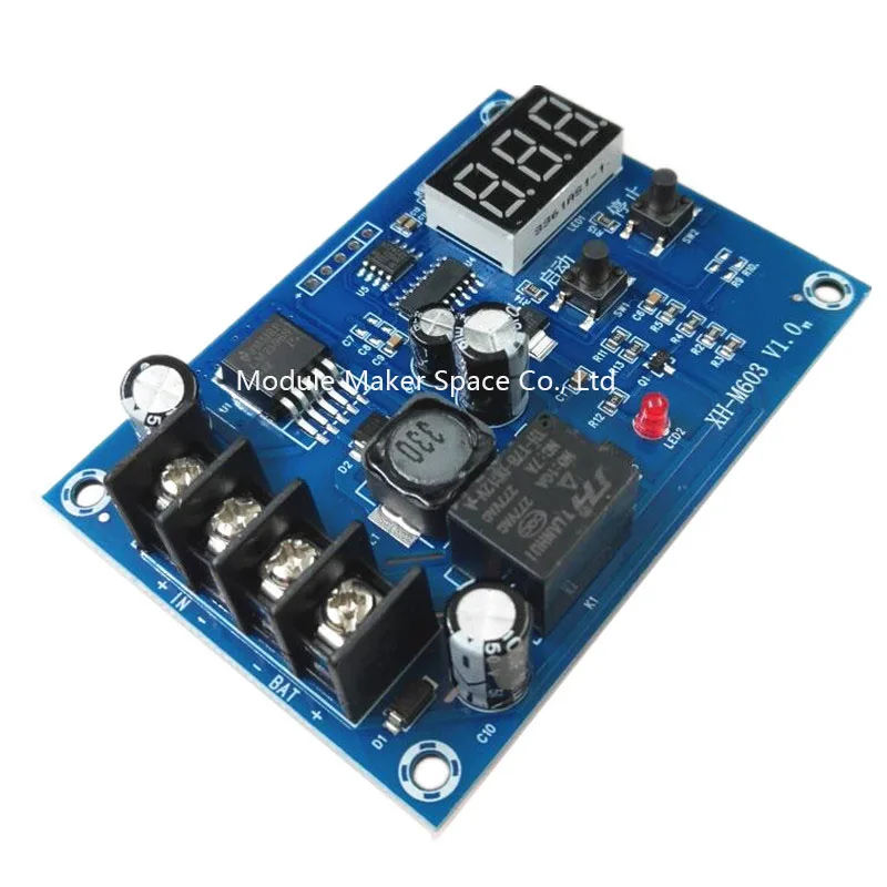 XH-M603 Charging Control Module 12-24V Storage Lithium Battery Charger Control Switch Protection Board With LED Display