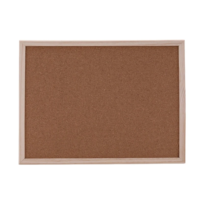 F68B Frame Corkboard Digative Pin Board Cork Board Board Cork Bulletin for Class -chaption Display Office Office Display