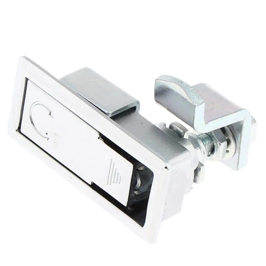 

Marine Zinc Alloy Compression Door Latch Adjustable Lever Anti-theft Lock with Keys for RV Boat Camper Trailer Cabinet Door