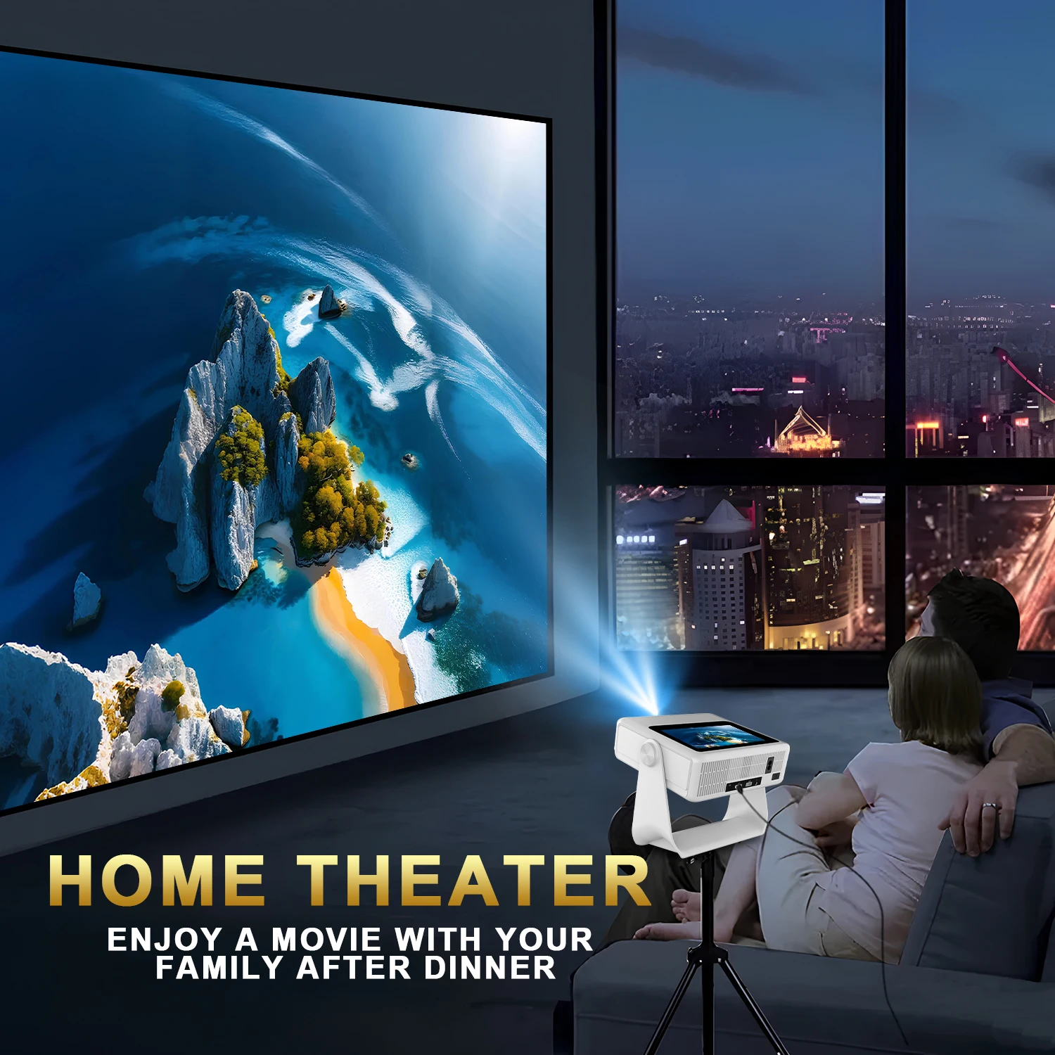 7-Zoll Touchscreen-Projektor 4 – Home Cinema Kids Bewertung und Preis