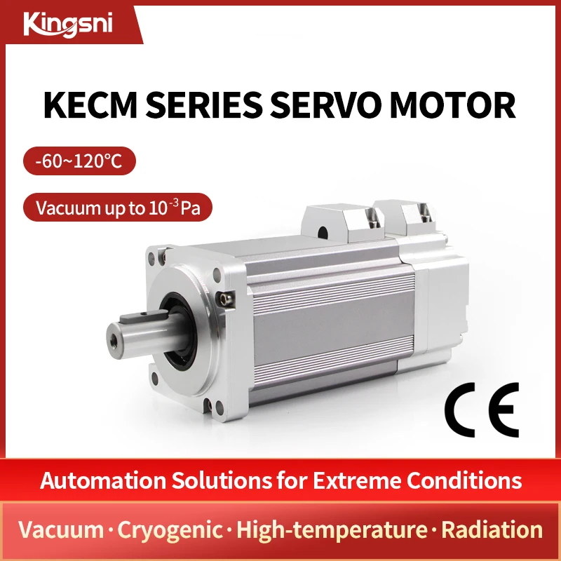 

Servo motors for extreme environments of cryogenic low and high temperature -60/+120℃,vacuum 1E-3Pa power 0.1～3.8KW