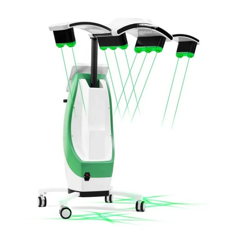 Venta caliente 10D láser 532nm luz verde/roja reducción de grasa adelgazante máquina moldeadora de cuerpo