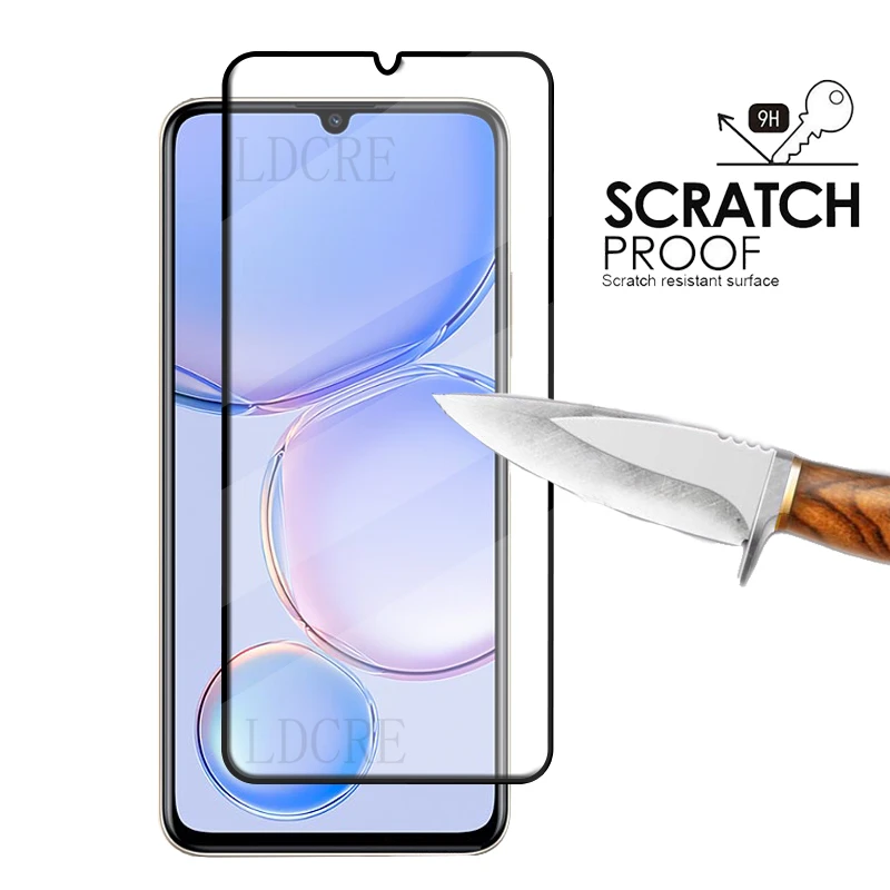 Vetro a copertura totale per Huawei Nova Y71 Glass per Huawei Nova Y71 Glass HD 9H Screen Protector per Huawei Nova Y 71 Y71 Lens Glass