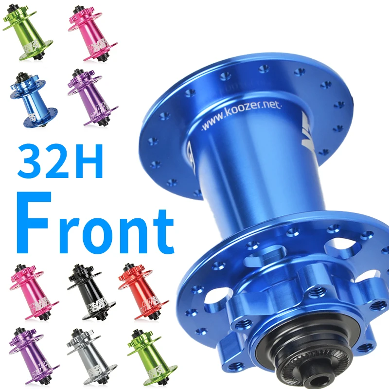 

KOOZER 15x100 Front Hub Bicycle 32-hole Mtb Thunder Masses Blue Cube Pro7 Noisy Mountain Bike 12-speed Micro Spline for Shimano