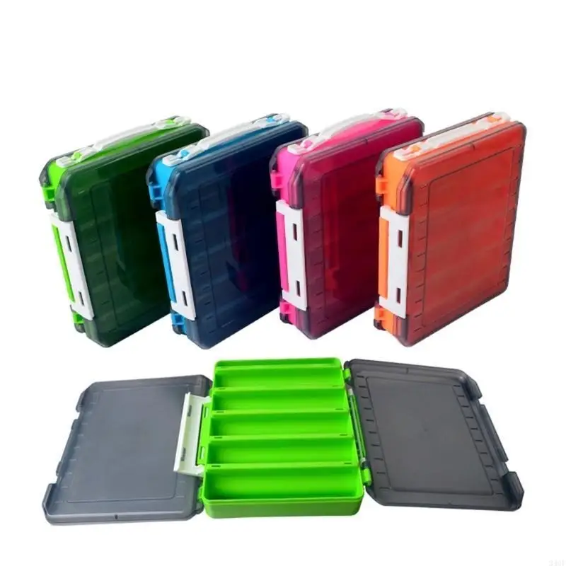 

340F водонепроницаемая двусторонняя коробка для аксессуаров, ящик для инструментов, рыболовный крючок, органайзер для хранения с