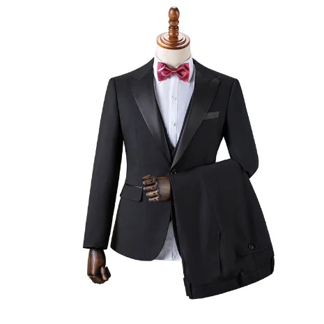 Trajes de negocios personalizados para hombres, trajes de trabajo a medida, 2346