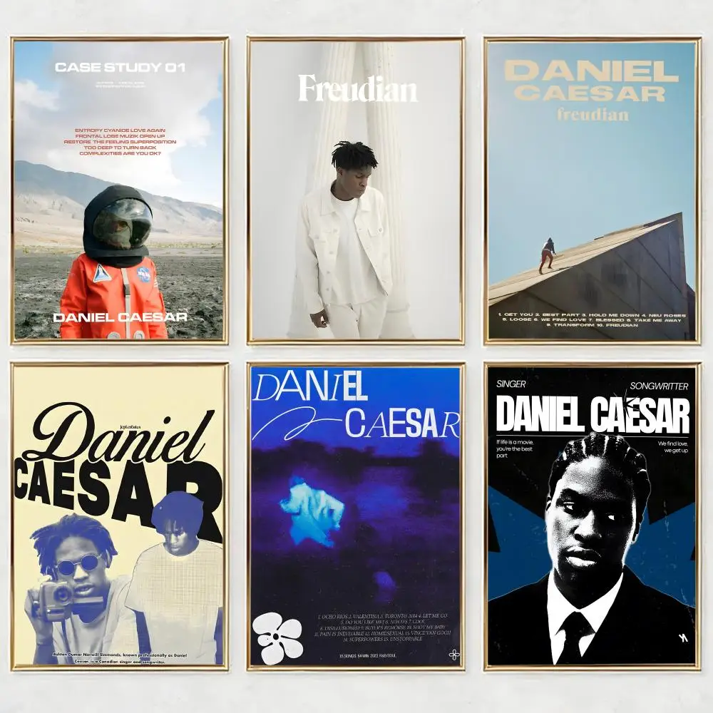 Popular cartel de Daniel César HD, arte de pared autoadhesivo impermeable, uso en múltiples escenas, selección de regalo superior