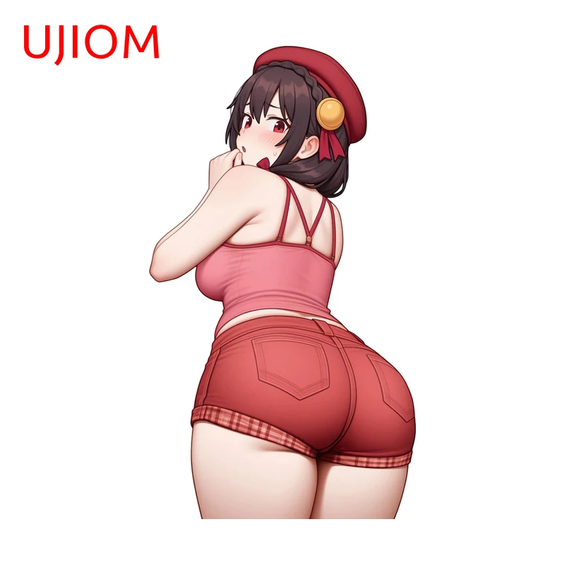 UJIOM Yunyun Anime Girl Wall Sticker Kawaii Enchanting Scratch Proof PVC Decals Suitable For Decoration Chambre Wardrobe