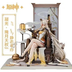 27cm Ningguang Anime Girl Figure Nilou Action Figure Klee/Paimon/Zhongli/Raiden Shogun Figurine Collectible Model Doll Toys Gift