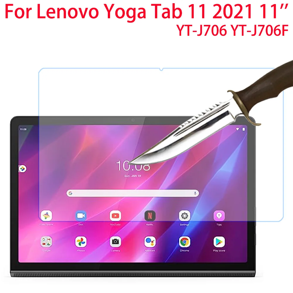 ฟิล์มกระจกนิรภัยป้องกันหน้าจอ11.0นิ้วสำหรับ Lenovo Yoga TAB 11 2021ฟิล์มกันกระแทกปราศจากรอยขีดข่วน HD