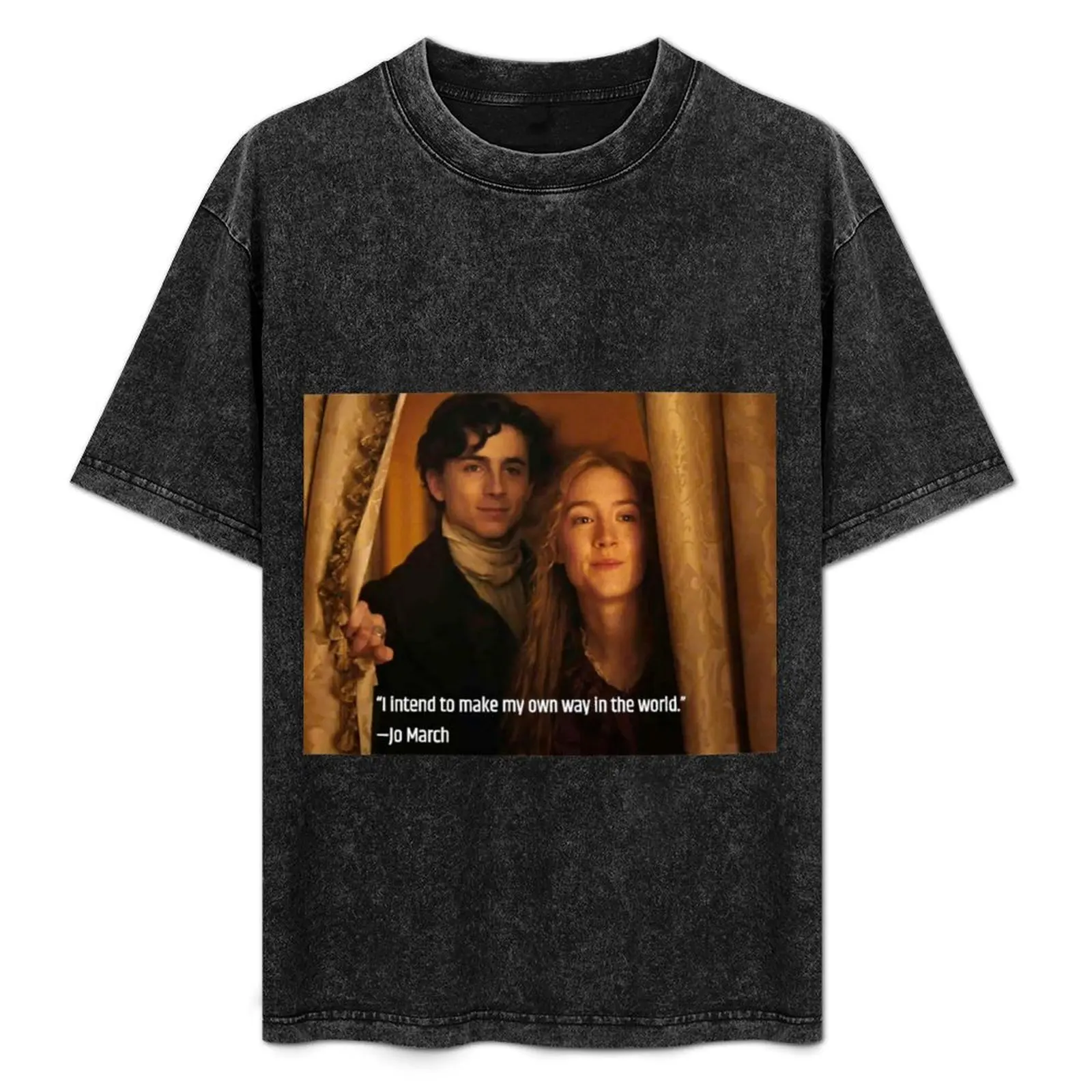 

Timothee Chalamet and Saoirse Ronan from Little Women T-Shirt graphic t shirt vintage quick-drying mens graphic t-shirts funny