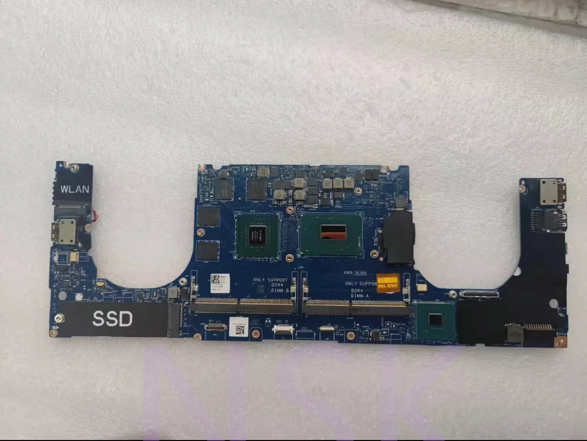 

LA-F541P For Dell Precision M5530 9570 Laptop Mainboard 0YYW9X 0KMYJT 09CHJ6 0YYW9X Notebook E-2176M i5 i9 8th Motherboard