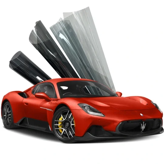 

Durable 92% Heat Protection Car Film 5-Year Promise UV Blocking Glare Elimination Reflective Surface UV Proof Car Wrapping