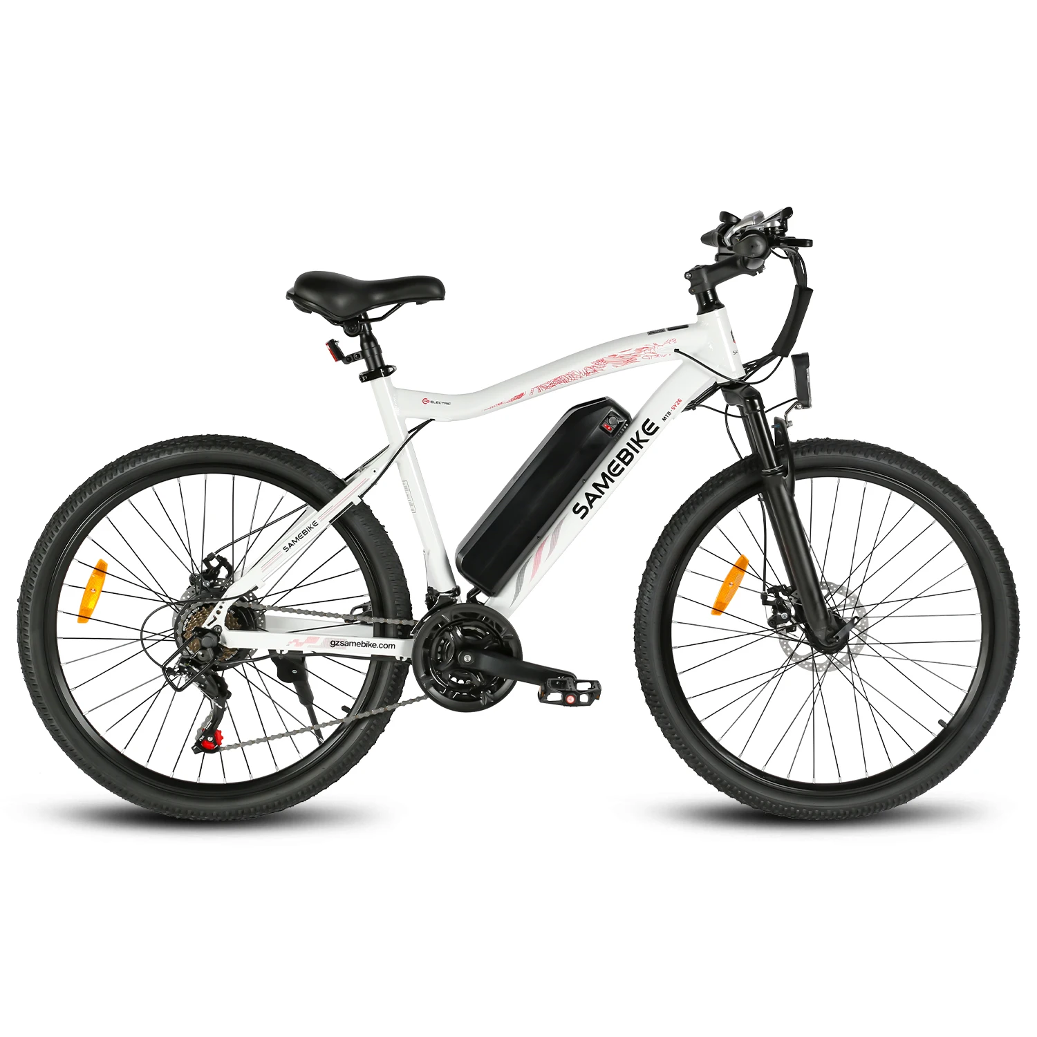 

26 "500 Вт электрический горный велосипед MTB для взрослых с рамой из высокоуглеродистой стали велосипед 36V13AH аккумулятор прочный электронный велосипед