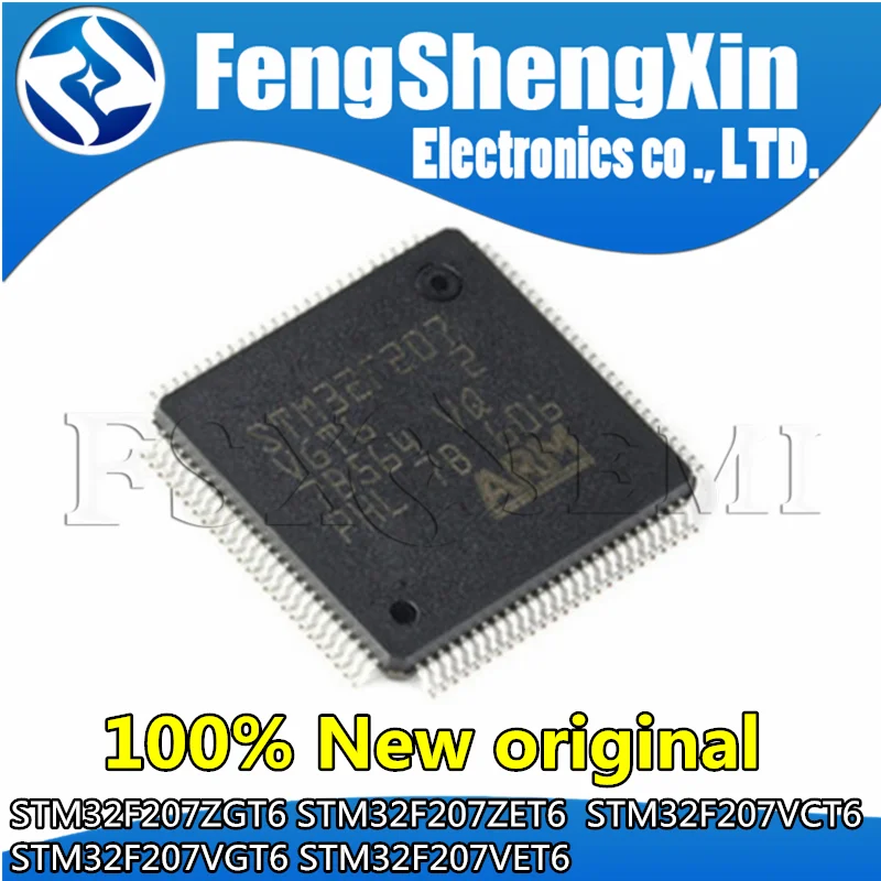 10pcs STM32F207ZGT6 STM32F207ZET6  STM32F207VCT6  STM32F207VGT6 STM32F207VET6  STM32F207