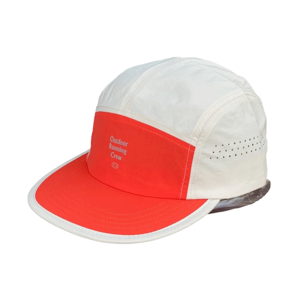 New Color Block Quick-drying Baseball Caps Breathable Mesh Sun Hat Cotton Lightweight Flat-brim Sports Cap Summer