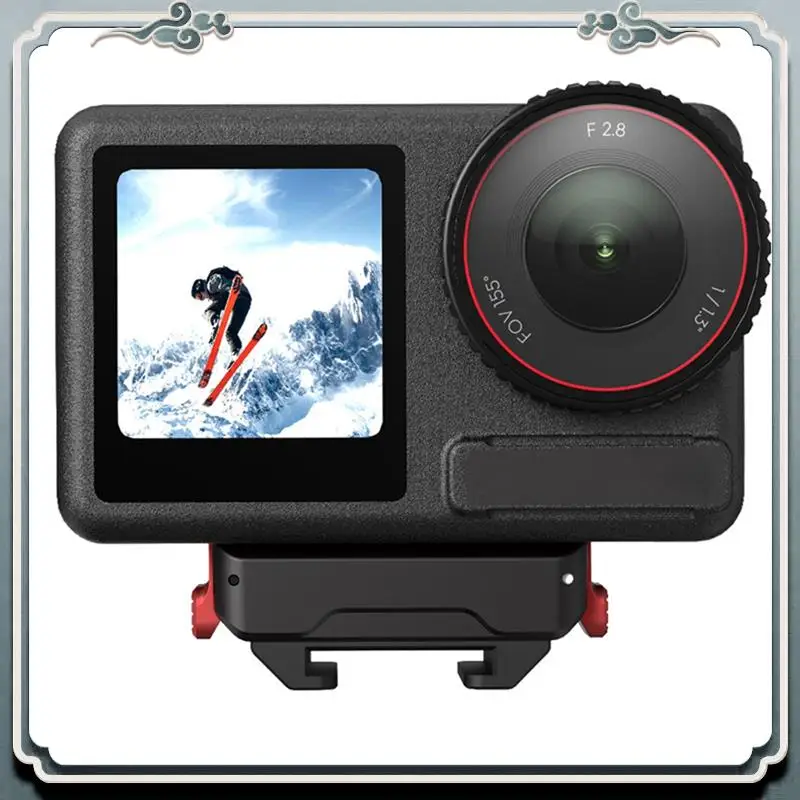 Premium For DJI ACTION 5Pro/4/3 Quick-Release Cold Shoe Extension Adapter Base Magnetic Base Accessories